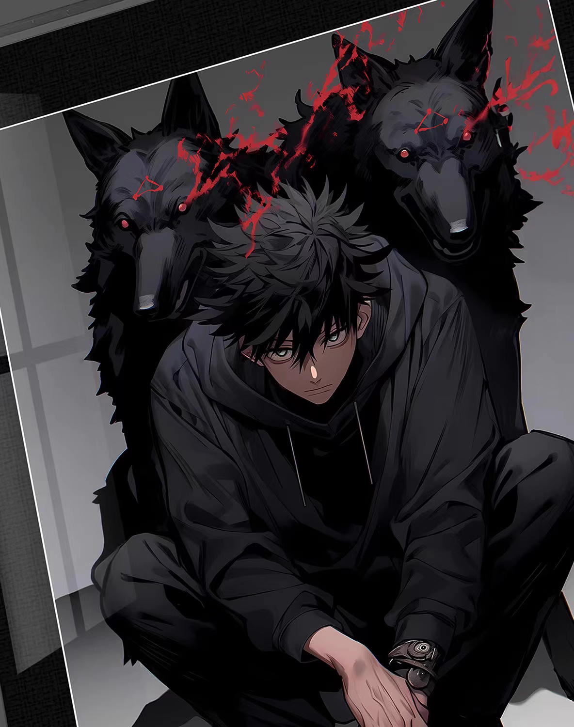 【In stock】Decorative Painting of Fushiguro Megumi & Gojo-Billion Birds Studio