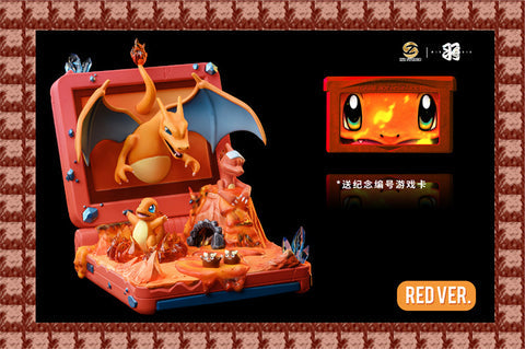 【Pre-sale】GBA SP Red ver. Charizard Family-Pokemon-Wing Studio