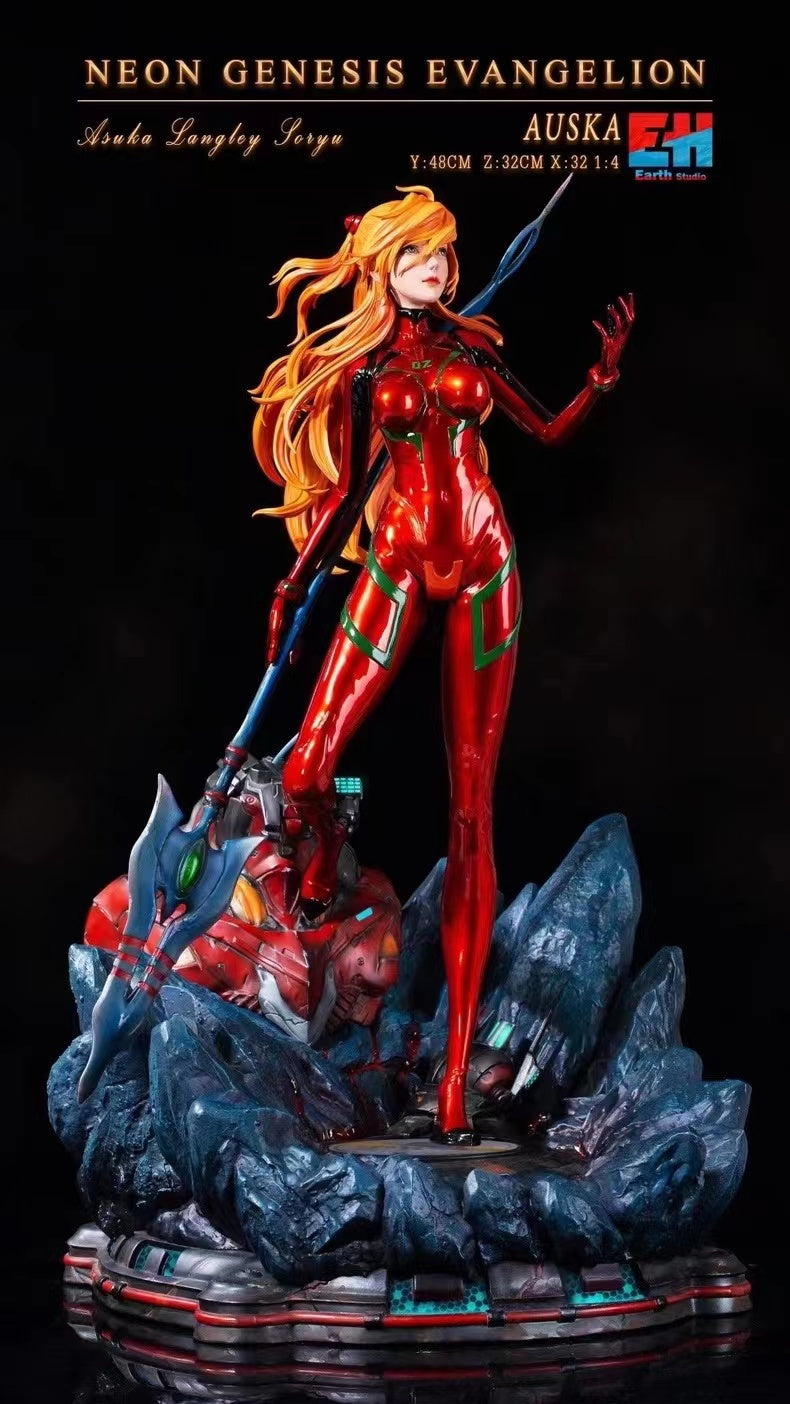 【Pre-sale】1/4 Scale Battle Form Asuka Shikinami Langley-Evangelion-EH Studio
