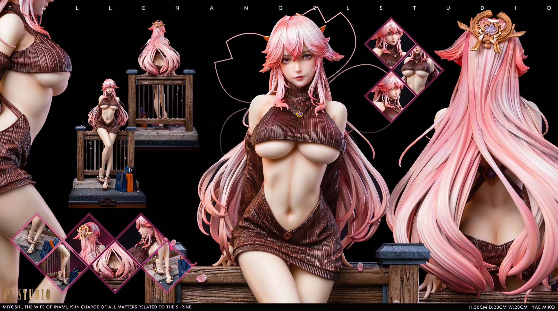 【Last one】1/4 Scale Yae Miko - Genshin Impact - Fallen Angel Studio
