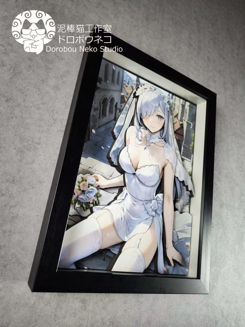 【In stock】Decorative Painting of DSHY Shenhe-Genshin Impact-Dorobou Neko Studio