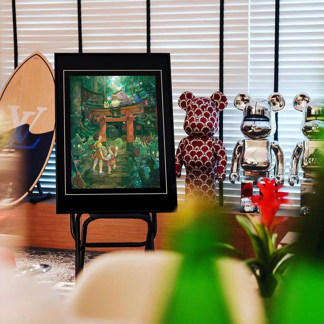 【In stock】MY NEIGHBOUR TOTORO Decoration Painting-Studio Ghibli