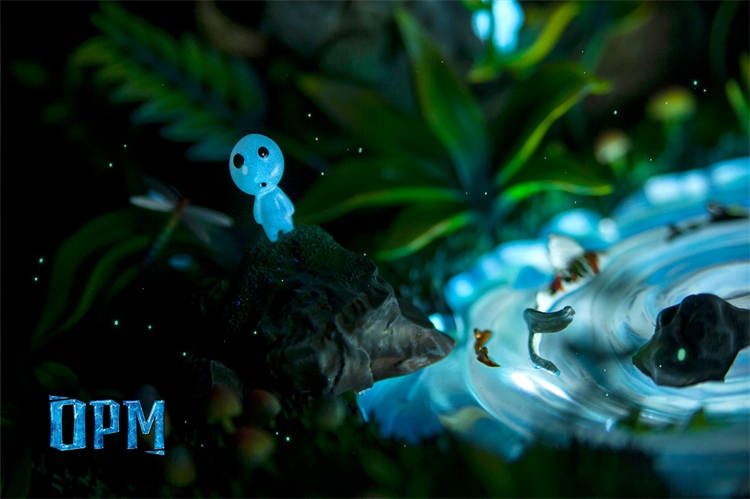 【Sold out】Series 004 Princess Mononoke with LED-Studio Ghibli-OPM Studio
