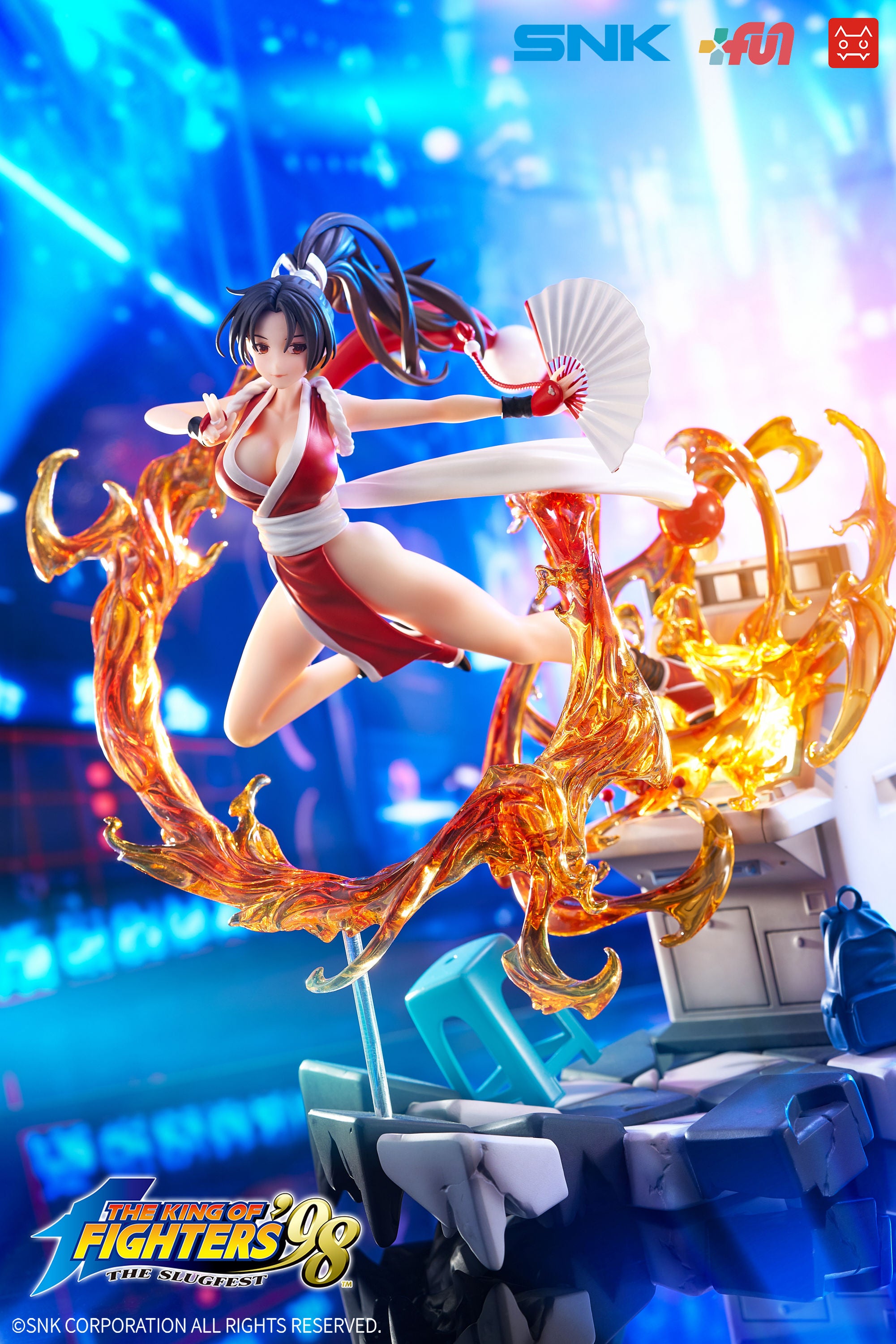 【Pre-sale】Licensed Shiranui Mai with LED-The King of Fighters-MoWu TOYS