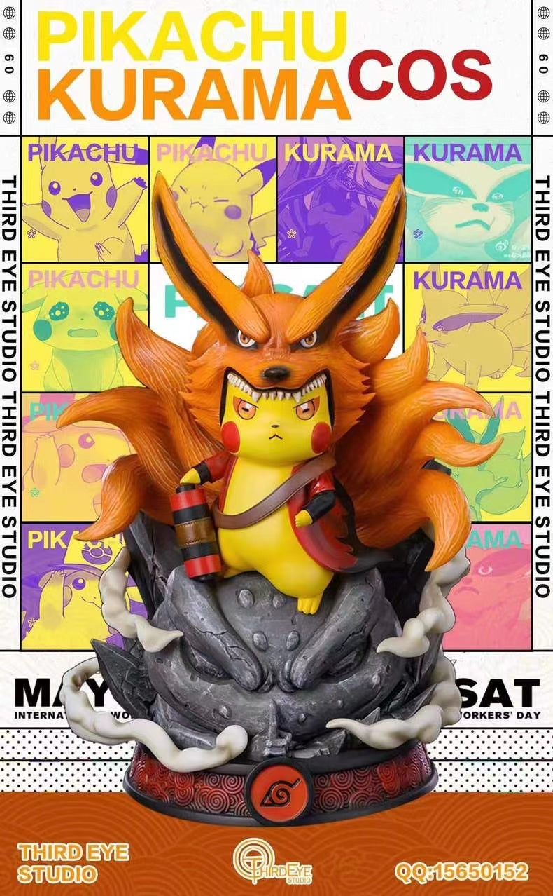【In stock】Pikachu Cosplay Kurama-Pokemon-ThirdEye Studio