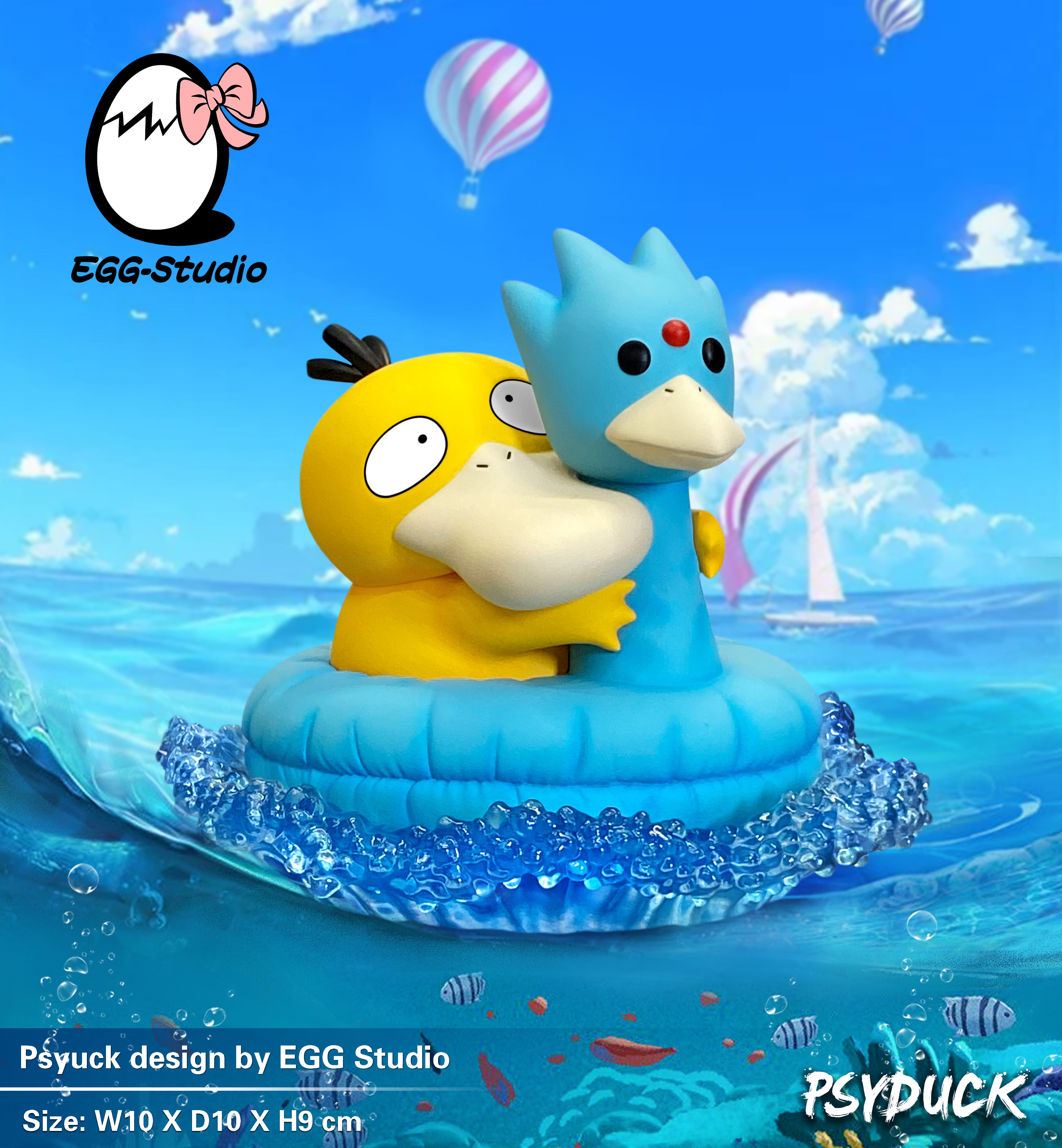 【Pre-sale】Evolution of Psyduck & Golduck-Pokemon-Egg Studio