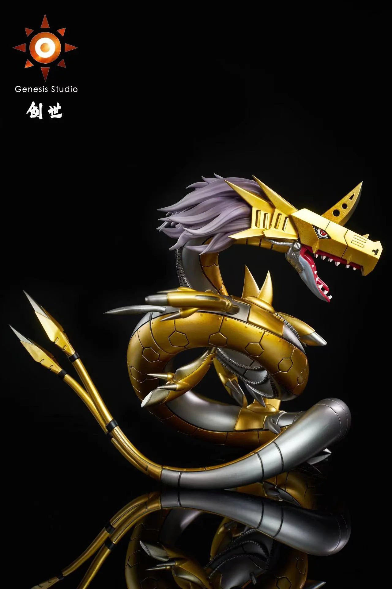 【Pre-sale】Dark Master Dark Ocean Series MetalSeadramon - Digimon  - Genesis-Studio