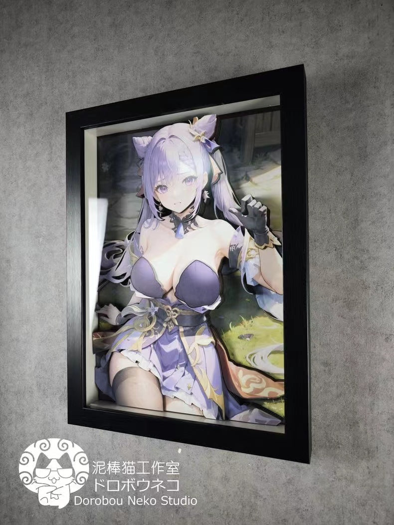 【In stock】DSMG-019 Decorative Painting of Keqing-Genshin Impact-Dorobou Neko Studio