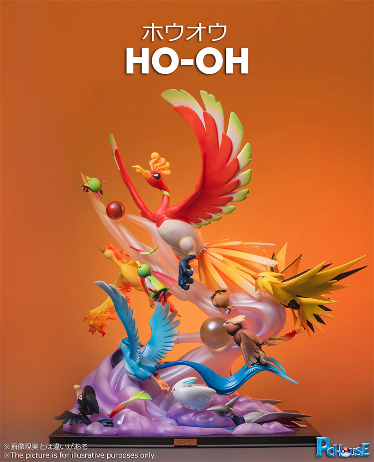 【In stock】Ho-oh-Pokemon-PC house