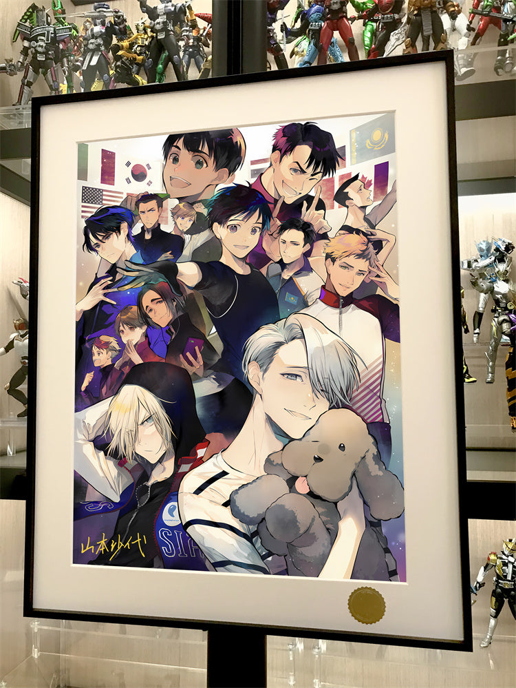 【Pre-sale】Characters of Yuri!!! on Ice Decorative Painting-Yuri!!! on Ice-XingKong Studio