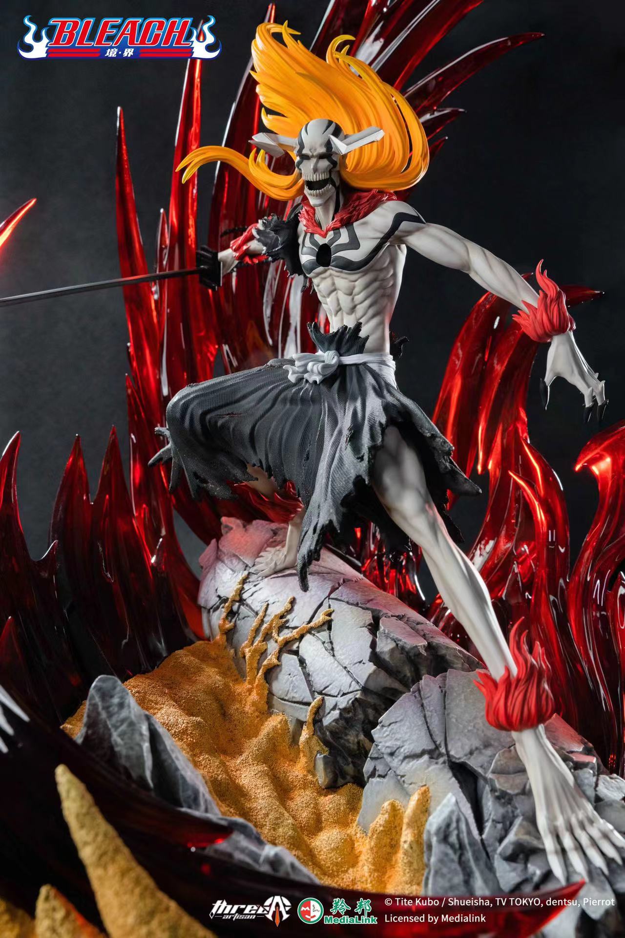 【Sold out】1/6 Scale Licensed Complete Hollowfication Ichigo Kurosaki-ThreeArtisan Studio