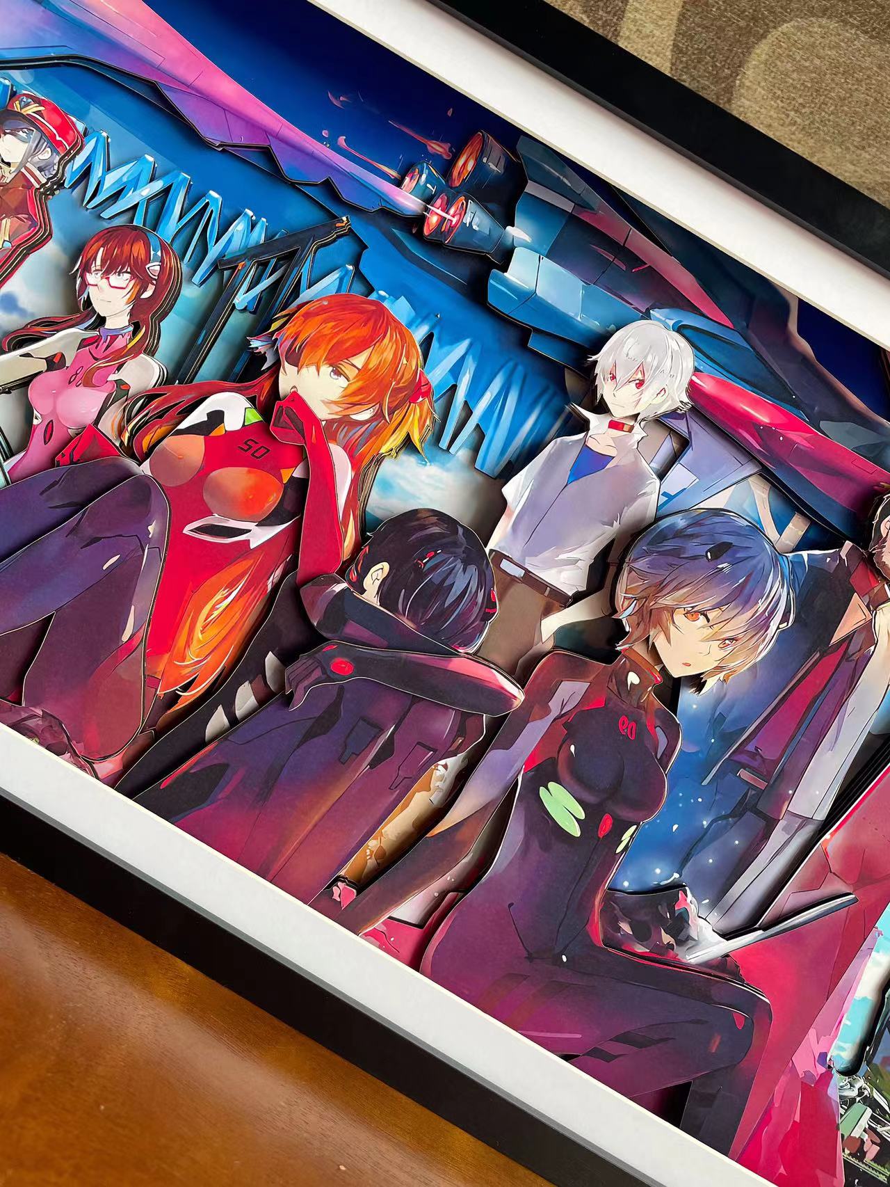 【In stock】3D Decorative Paint of Character (EVA) Neon Genesis EVAngelion-Mystical Art Studio