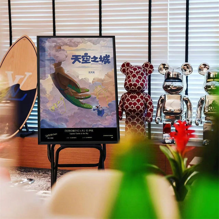 【Pre-sale】Decorative Painting of Castle in the Sky-Studio Ghibli-Billion Birds Studio