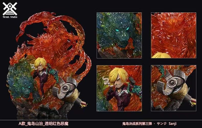 【Pre-sale】Ghost Island Battle Sanji-One piece-Threel Studio