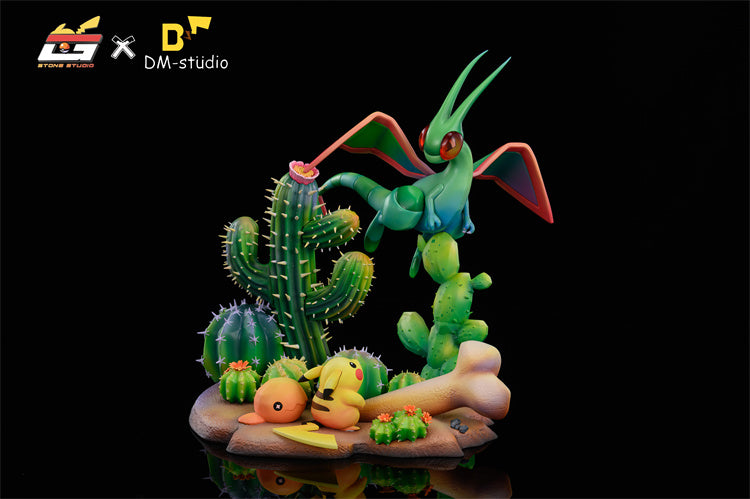 【Pre-sale】Flygon & Trapinch & Pikachu-Pokemon-DM Studio