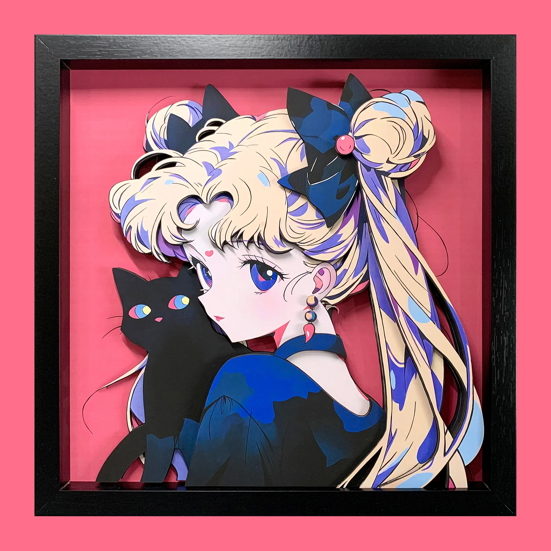 【Pre-sale】3D Decorative Paint of Usagi Tsukino/ Sailor Moon-MOMO Studio