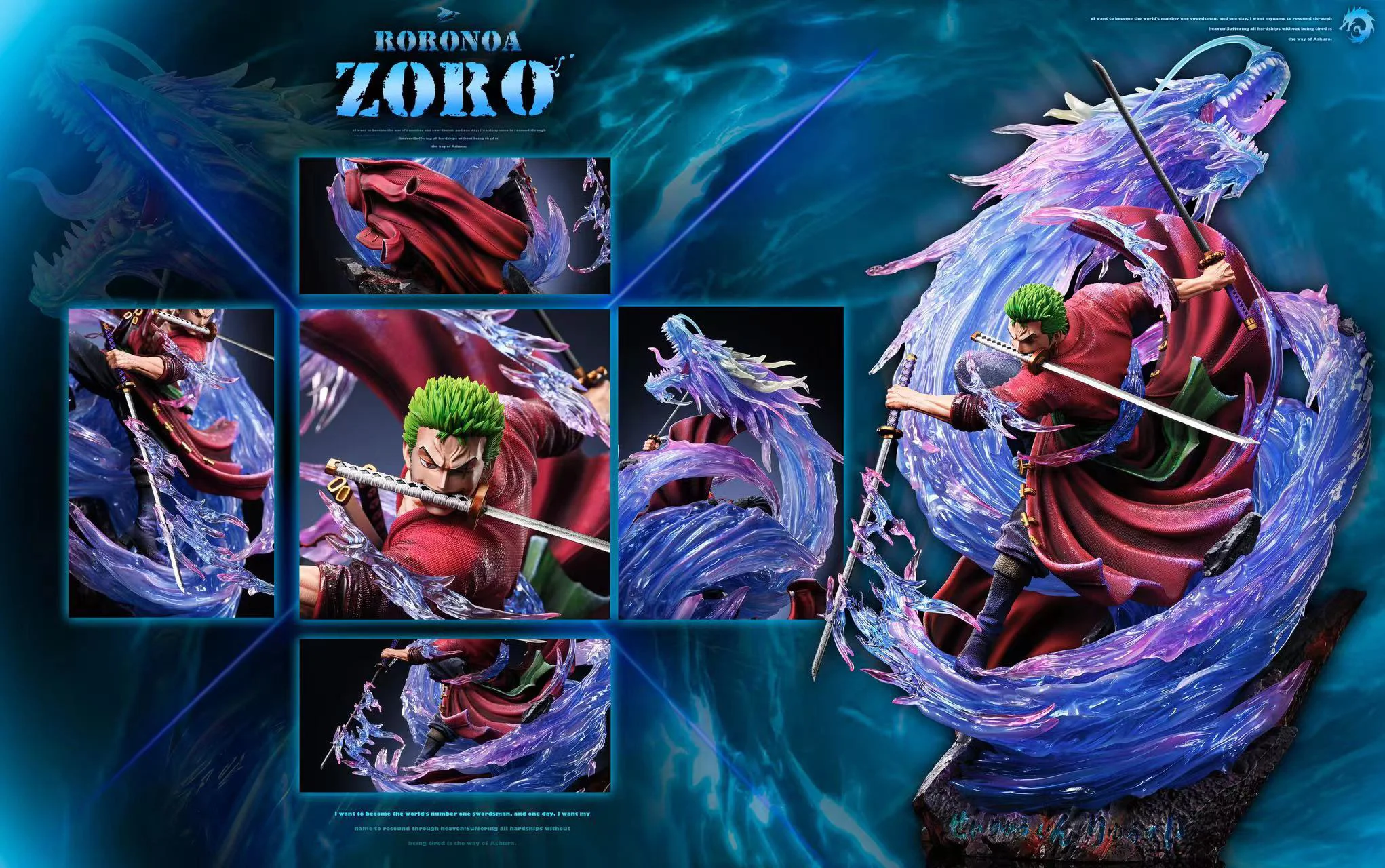 【Pre-sale】Zoro-One piece-Three Knives Studio