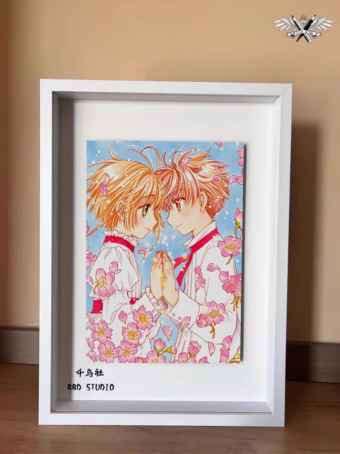 【Pre-sale】Decorative Painting of Sakura & Li Syaoran-Card Captor Sakura-Billion Birds Studio