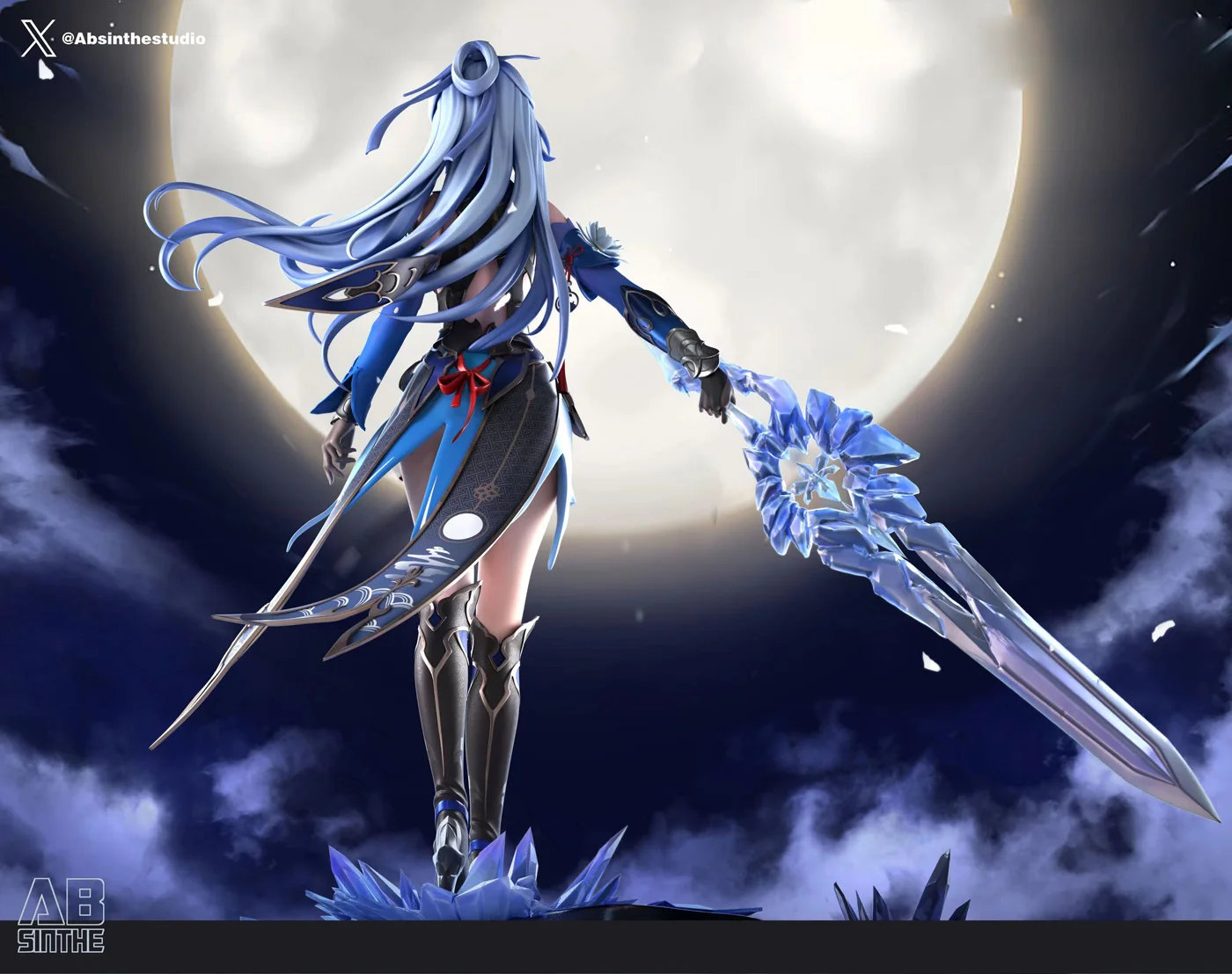 【Last-Piece】1/6 Scale Jingliu-Honkai: Star Rail-ABsinthe Studio