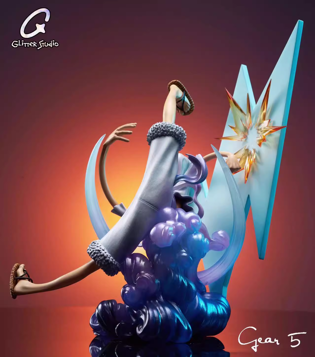 【In stock】POP Scale Gear 5 Happy Nika Luffy-One piece-Glitter Studio