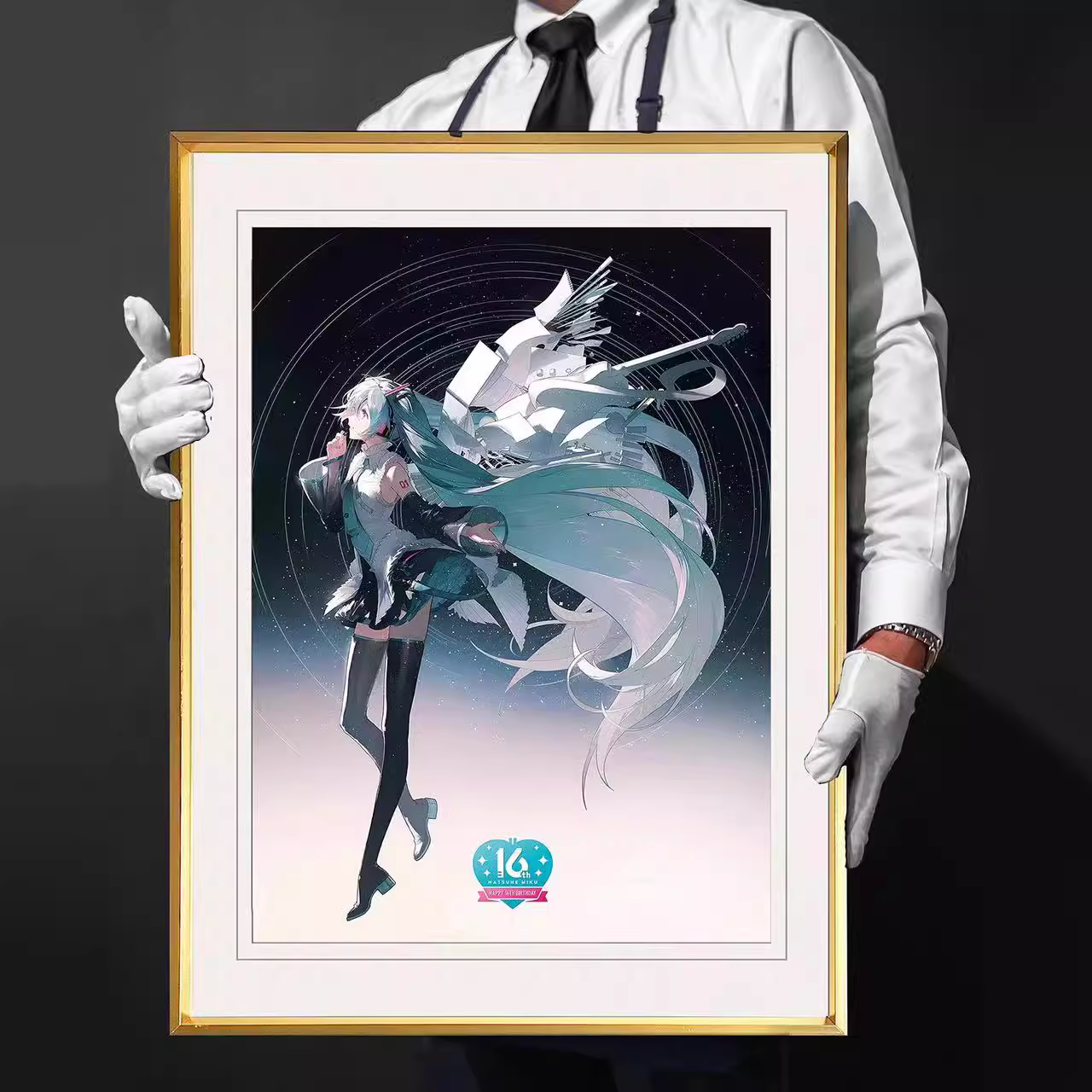 【In stock】Decorative Painting of 16th Birthday Hatsune Miku-Vocaloid-Billion Birds Studio