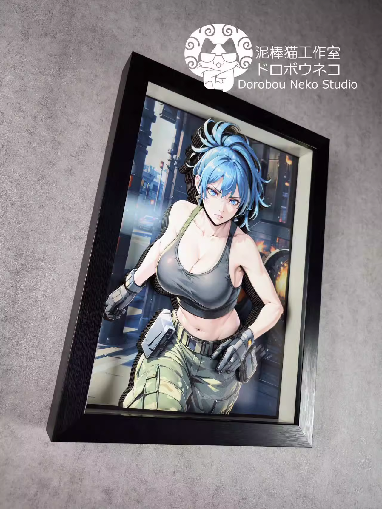 【In stock】DSMG-033 Decorative Painting of Leona Heidern-THEKINGOFFIGHTERS-Dorobou Neko Studio