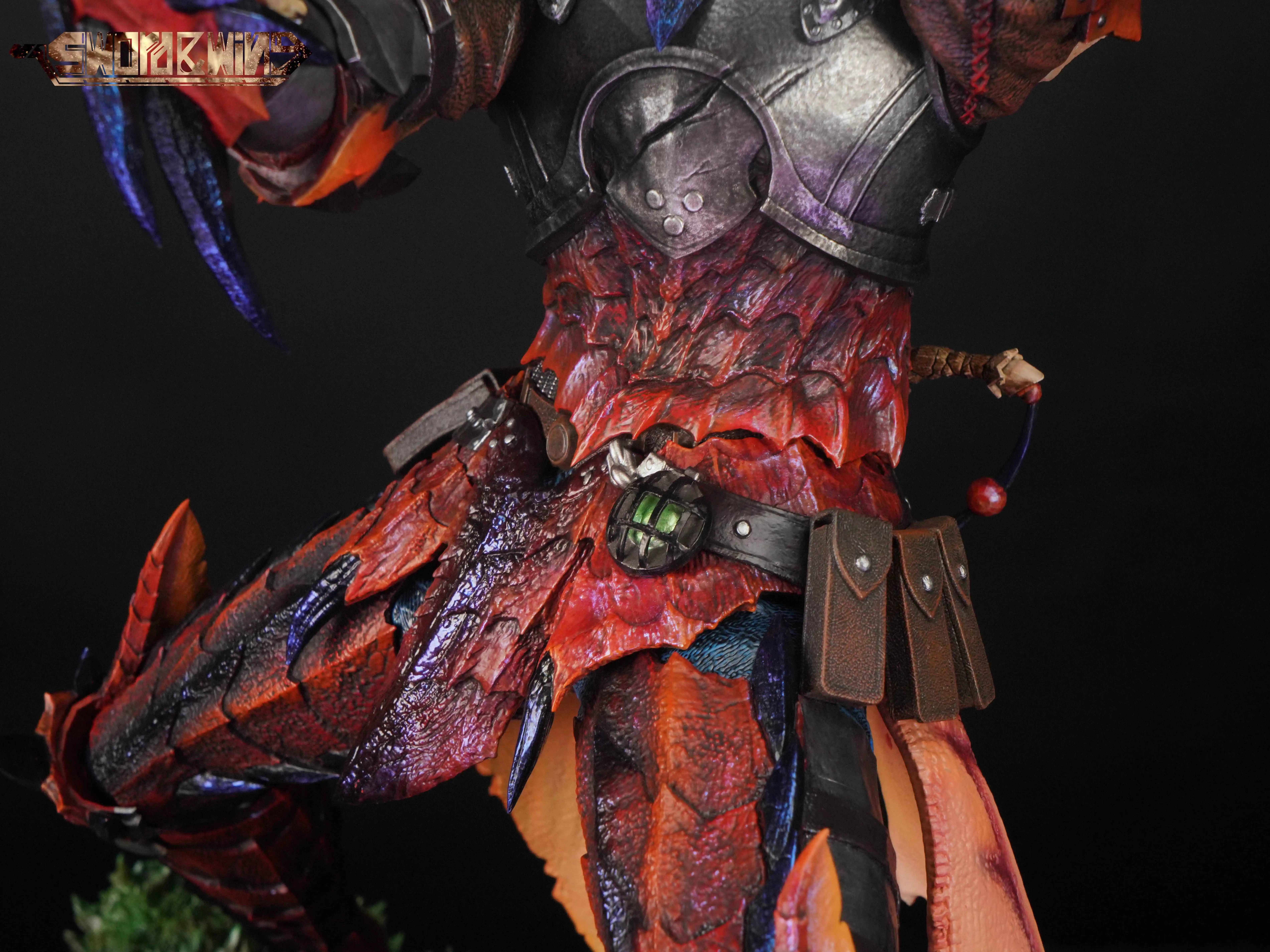 【Pre-sale】Male Fire Dragon & Azure Rathalos-Monster Hunter-Sword & Wing Studios