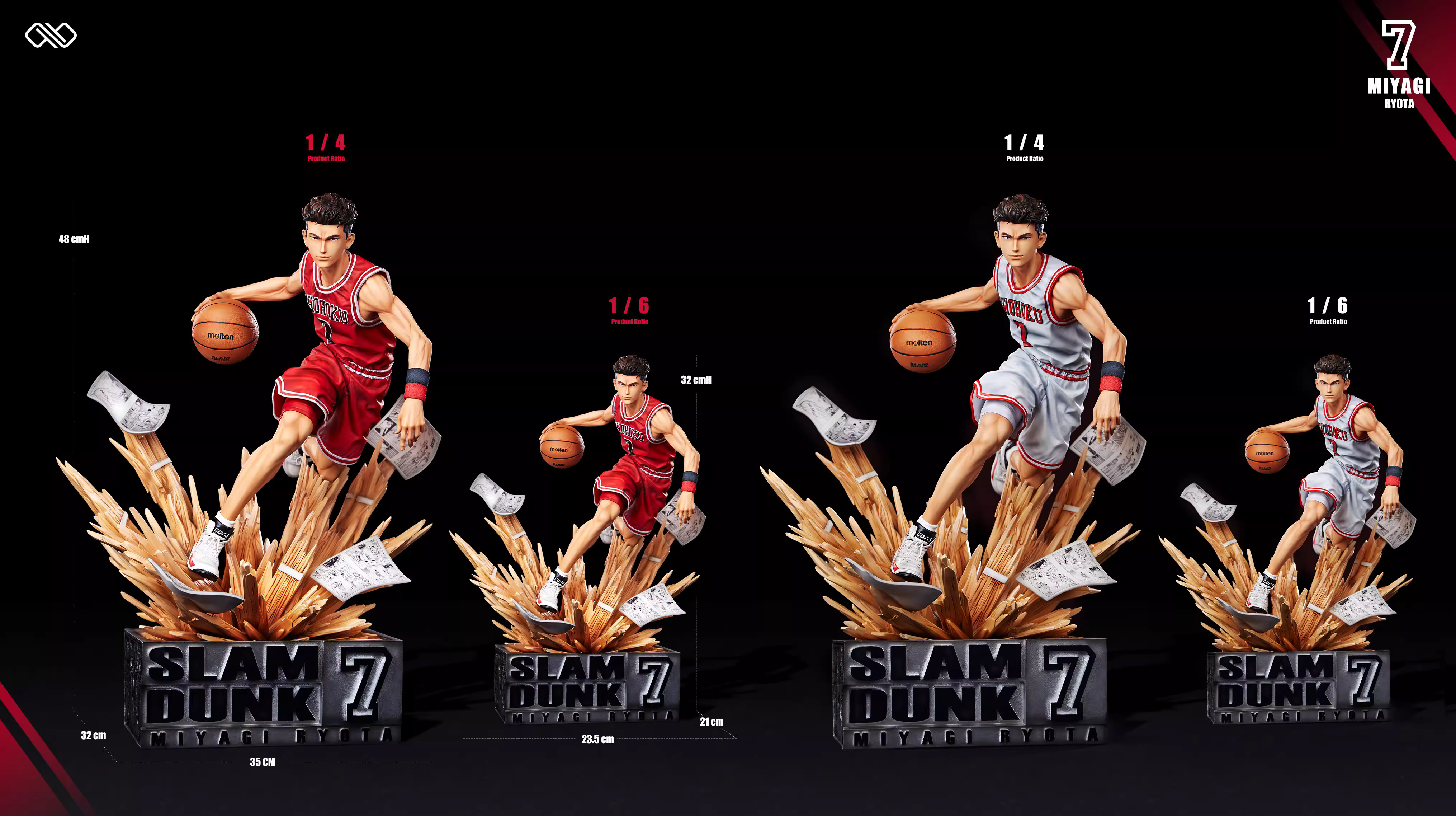 【Pre-sale】1/4 & 1/6 Scale Miyagi Ryota-Slam Dunk-∞ Studio