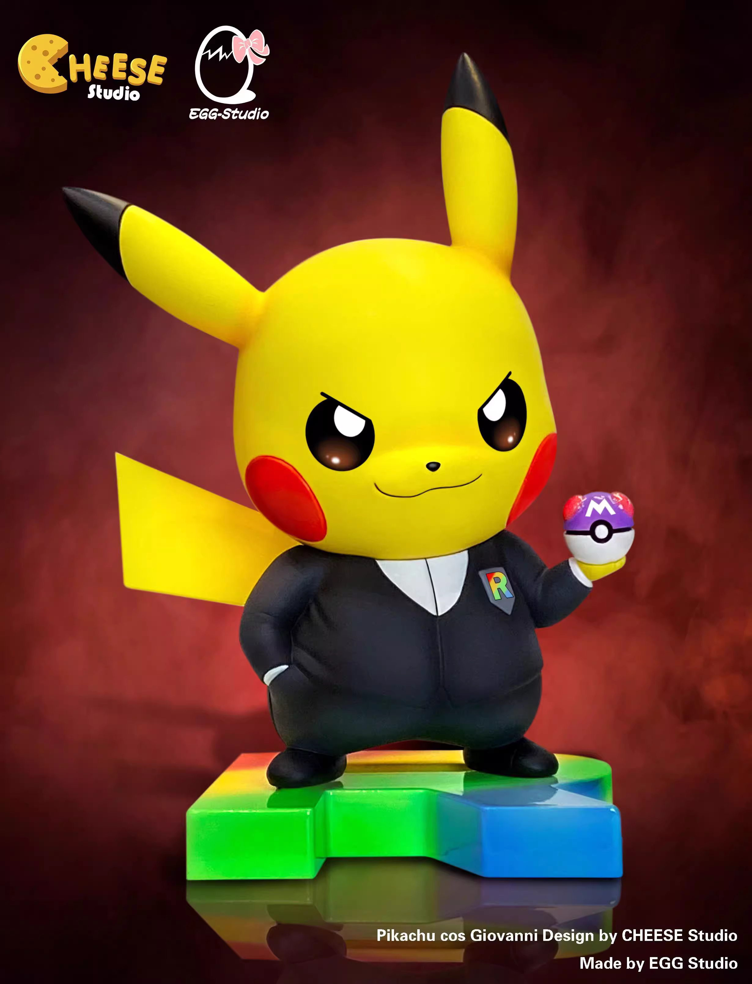 【Pre-sale】Pikachu cos Giovanni-Pokemon-EGG Studio