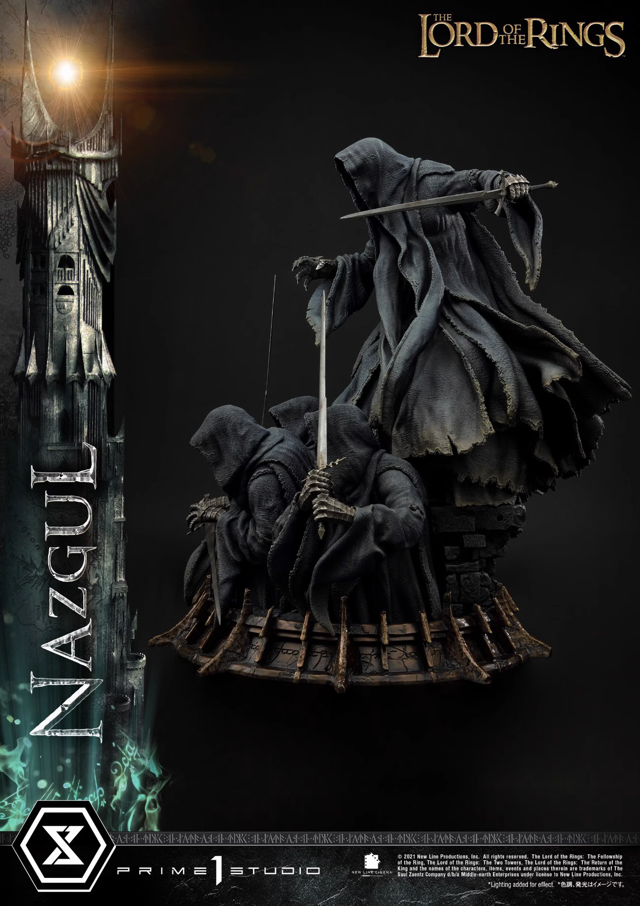 【In stock】1/4 Scale Collection Version PMLOTR 08S NAZGUL Ringwraith-The Lord of the Rings-Prime 1 Studio