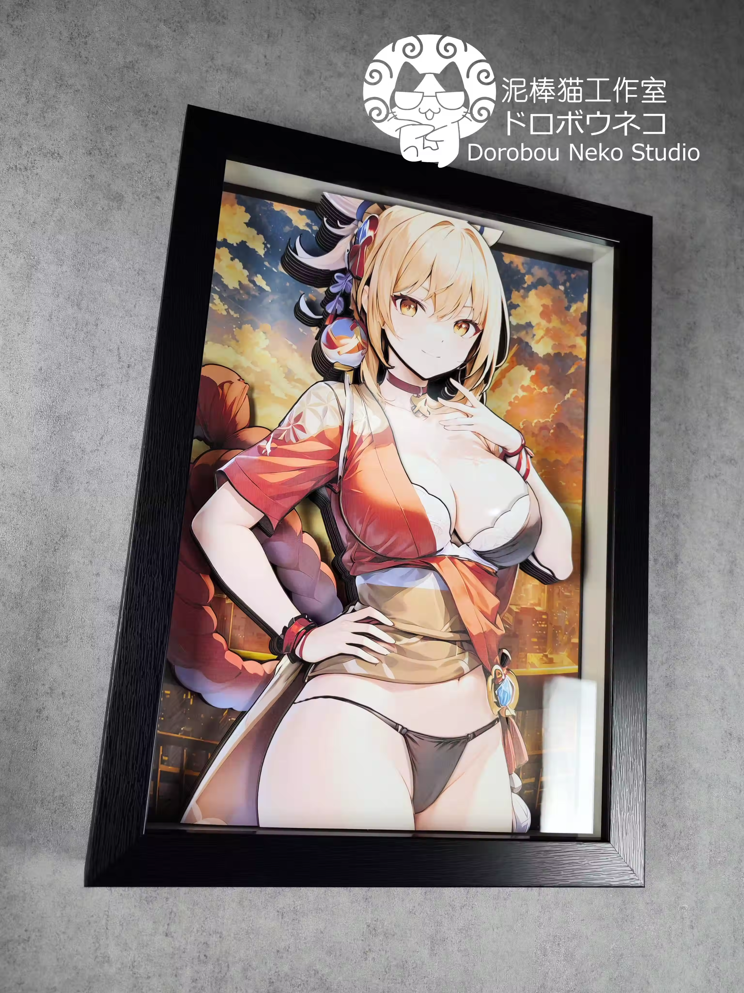 【In stock】DSRL-016 Decorative Painting of Yoimiya-Genshin Impact-Dorobou Neko Studio