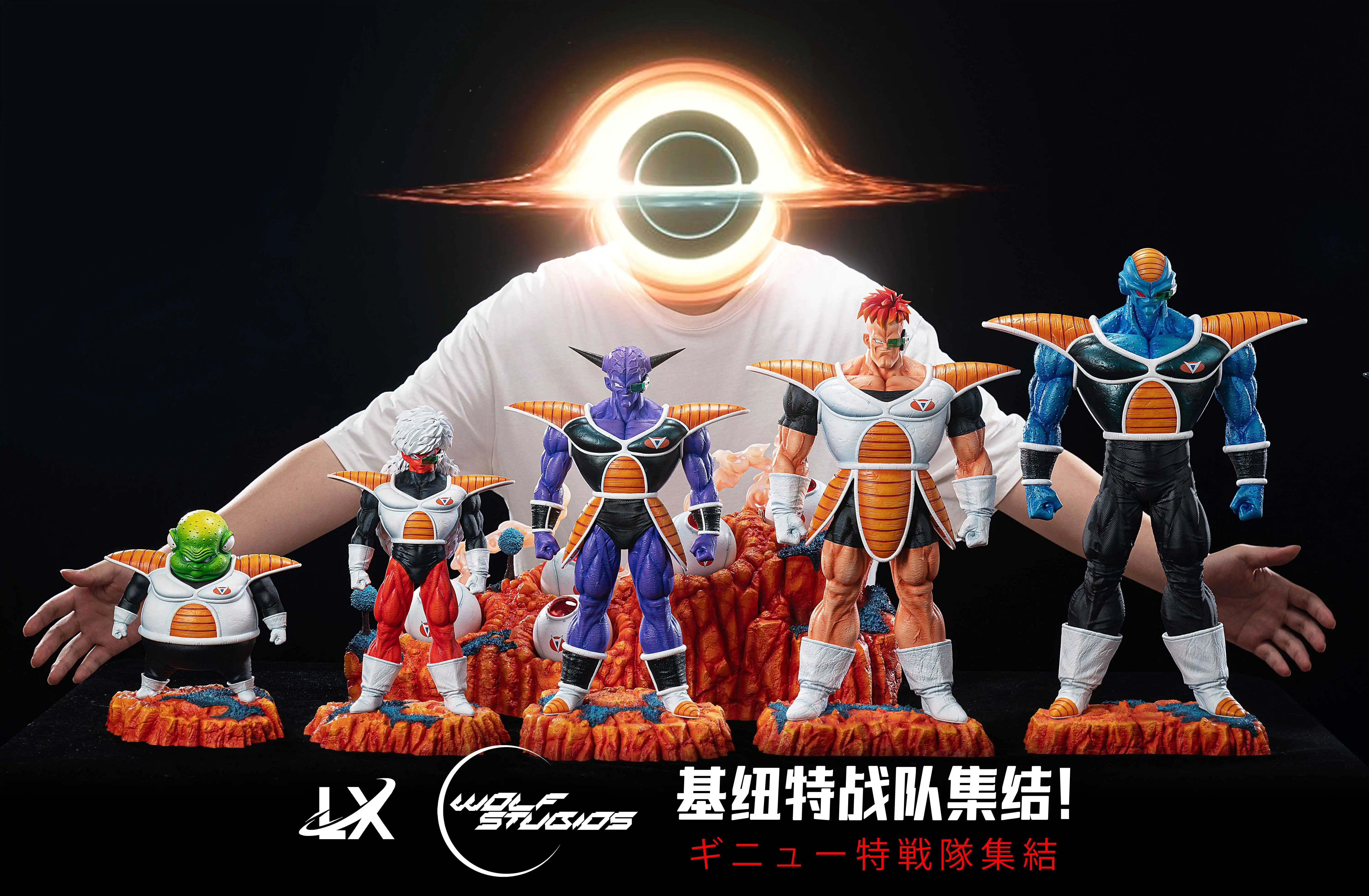 【Pre-sale】1/6 Scale Ginyu Force-LX & Wolf-Studios