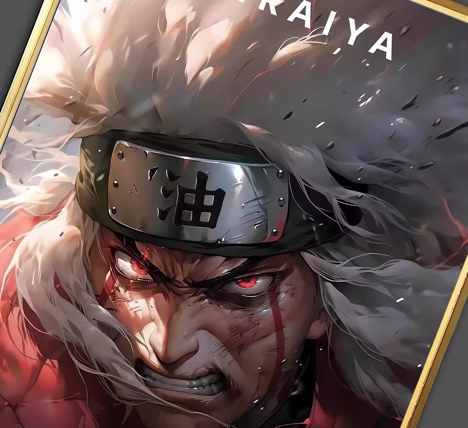 【In stock】Decorative Painting of Hatake Kakashi & Jiraiya-Billion Birds Studio