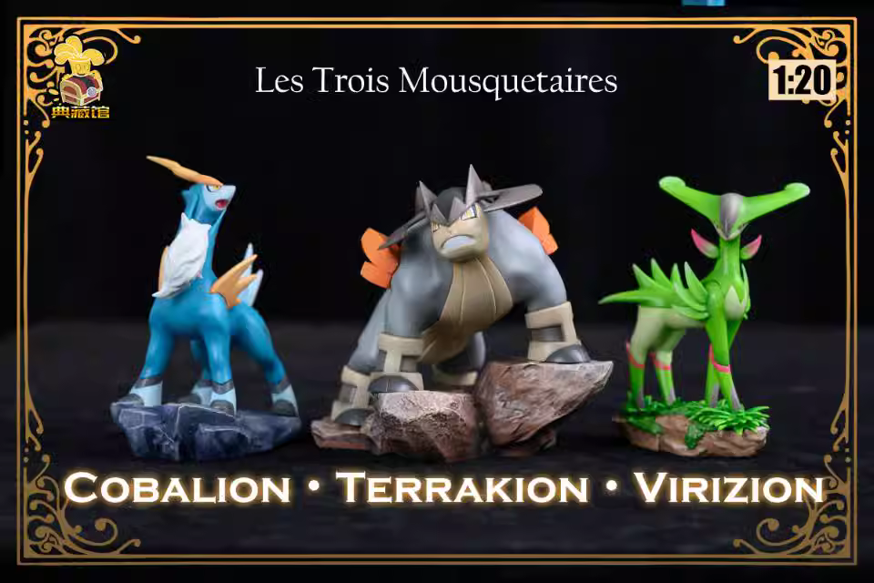 【Pre-sale】1/20 Scale Les Trois Mousquetaires-Pokemon-DianCangGuan Studio