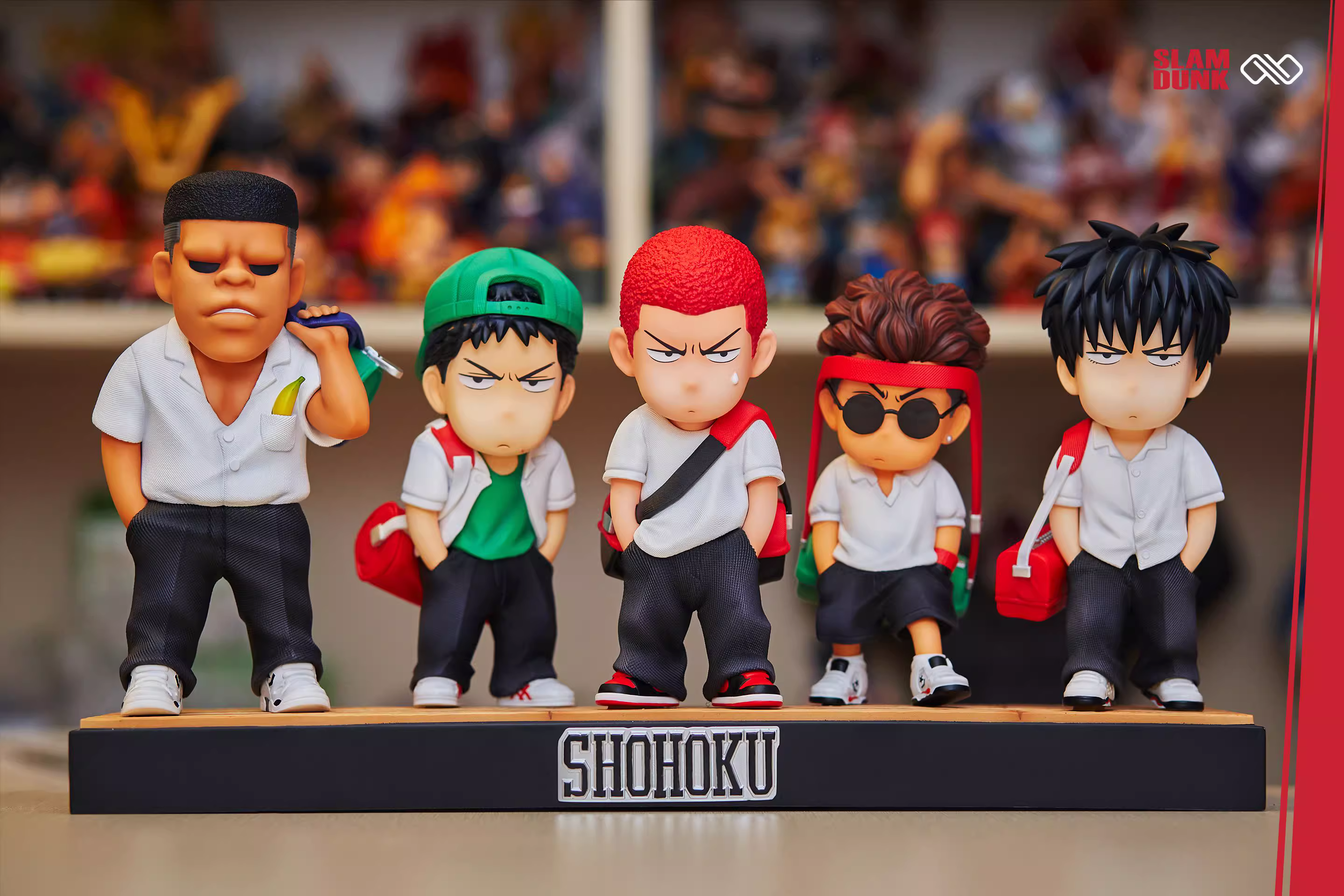 【Pre-sale】Q Version Five Main Characters of SHOHOKU Basketball Team-SLAM DUNK-∞ Studio