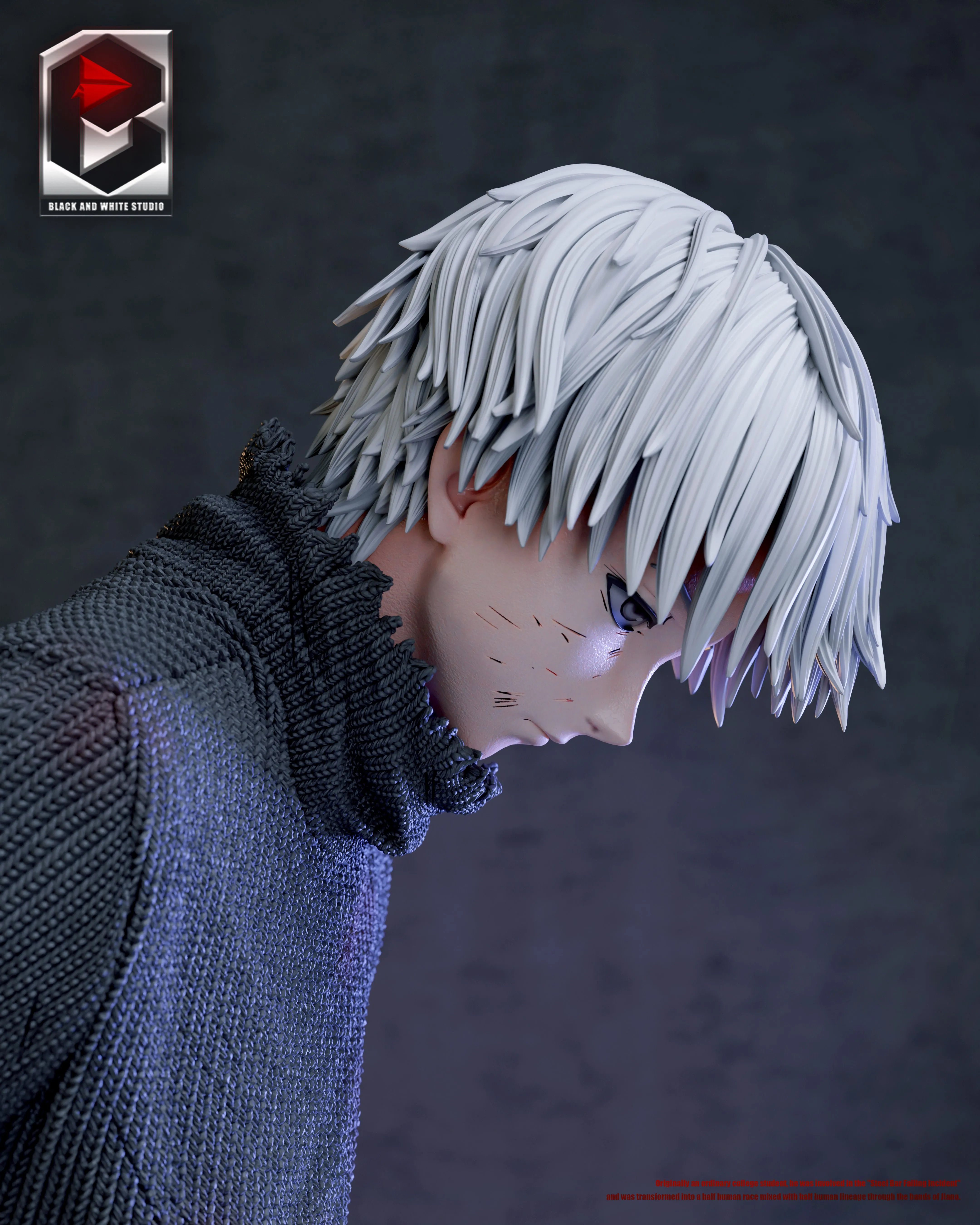 【Sold out】1/6 Scale Ken Kaneki-BW Studio