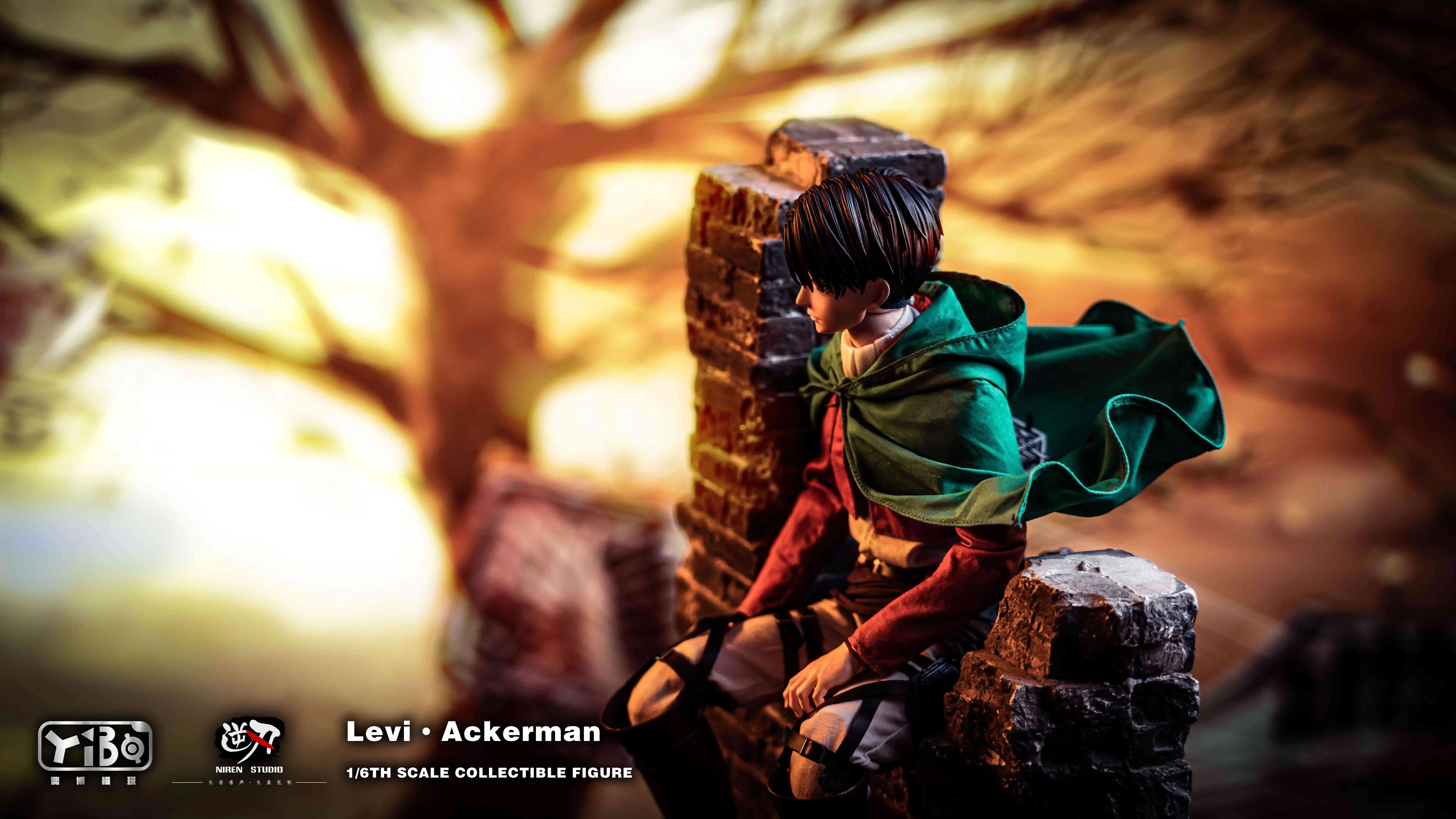 【In stock】1/6 Scale Levi Ackerman-Attack on Titan-Niren studio