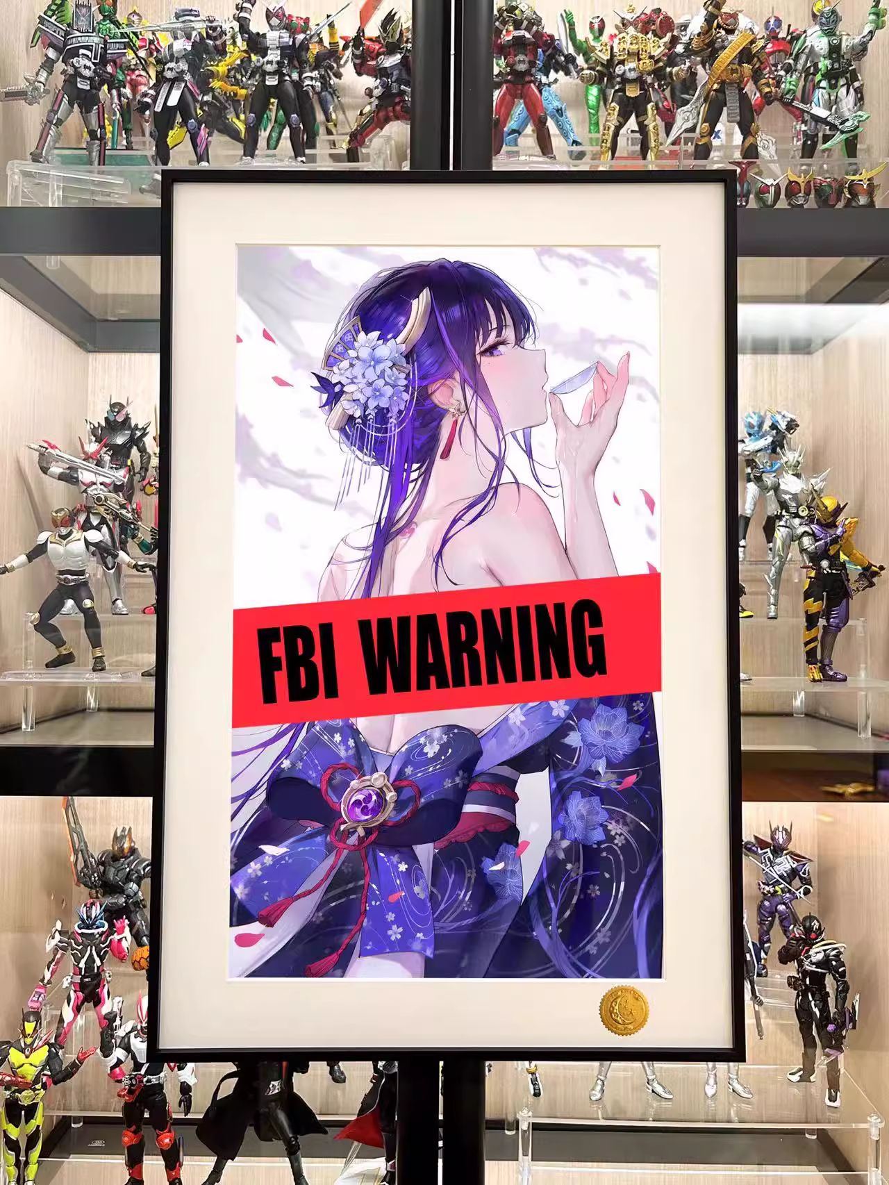 【Pre-sale】Decorative Painting of Raiden Shogun-Genshin Impact-XingKong Studio