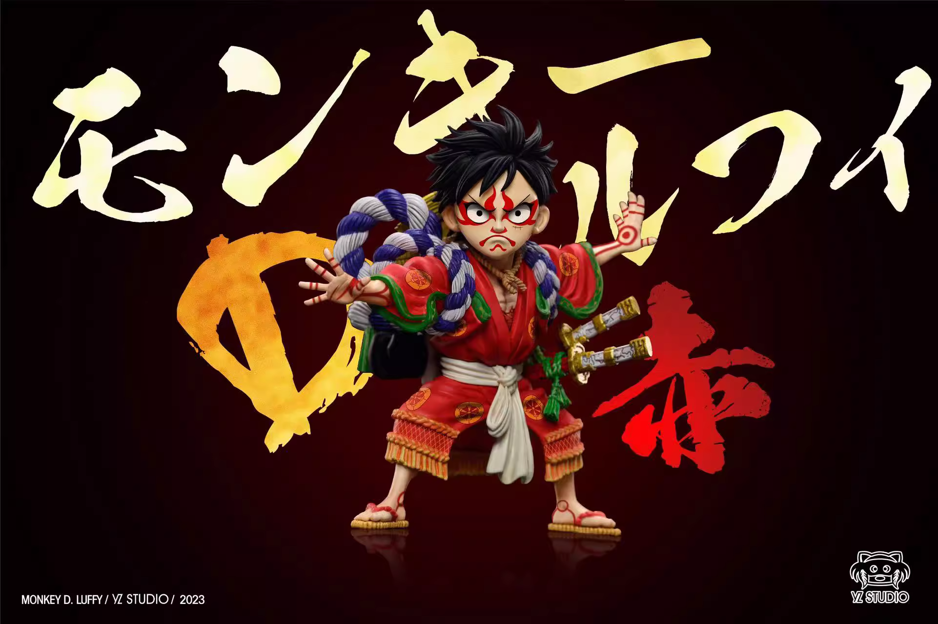 【Pre-sale】Kabuki Luffy-One piece-Yz Studio