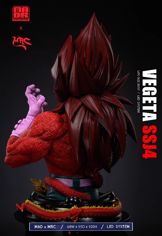 【Pre-sale】1/1 Scale Bust of Vegeta-MAD & MRC Studios