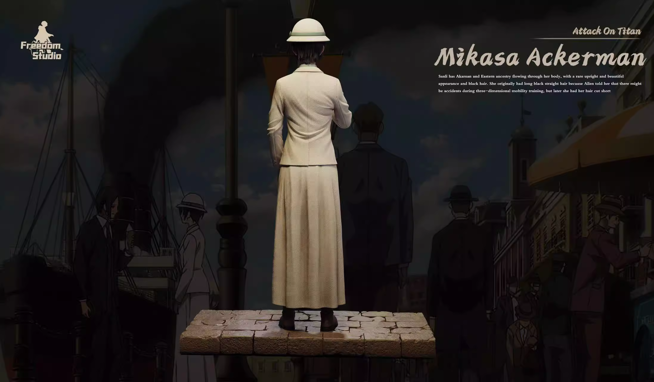 【In stock】Suit Mikasa·Ackerman-Attack on Titan-Freedom studio