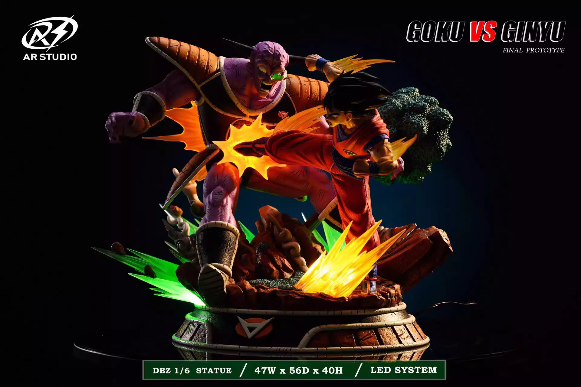 【Pre-sale】1/6 Scale Son Goku VS Ginyu-ARS Studio