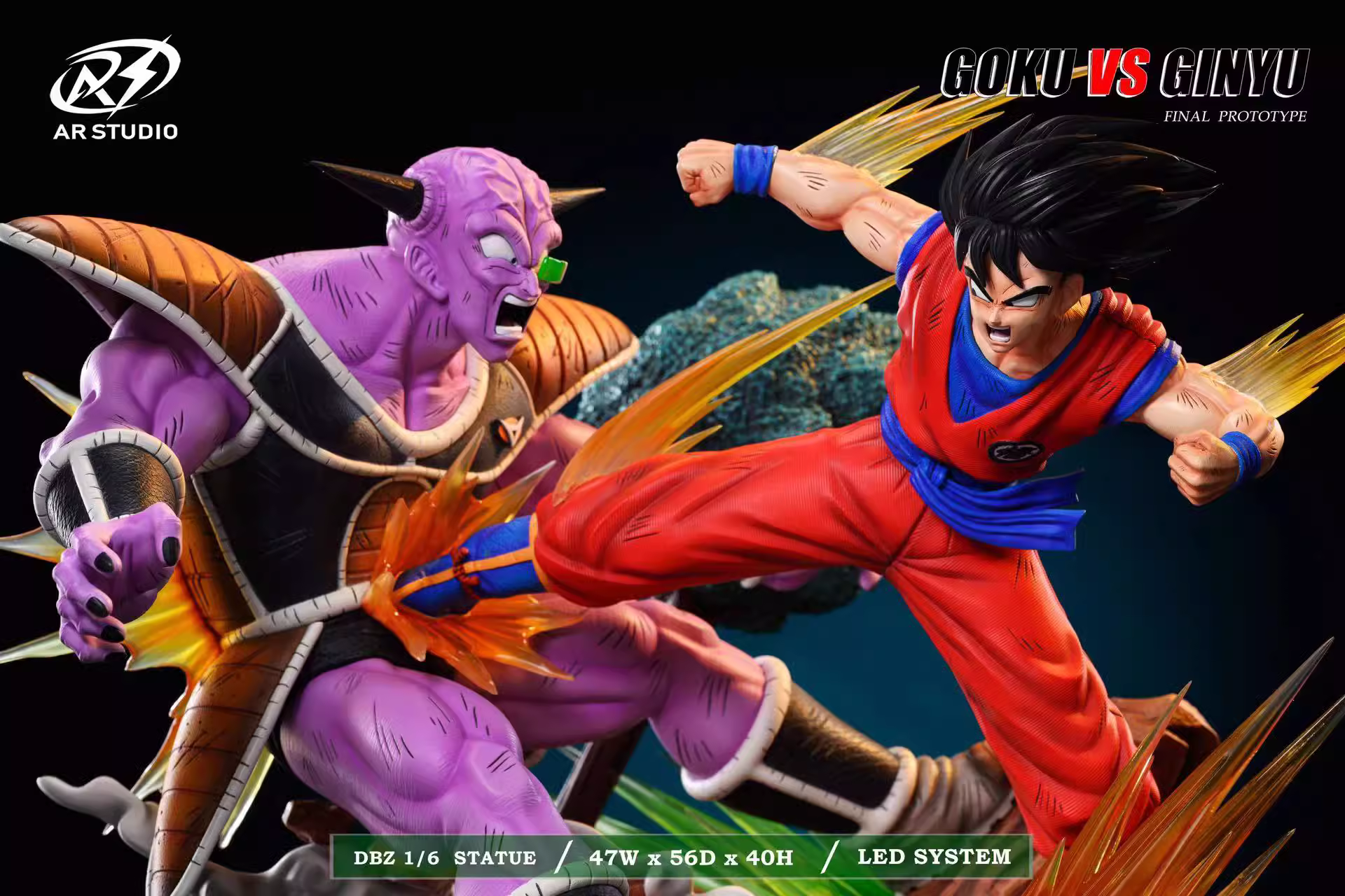 【Pre-sale】1/6 Scale Son Goku VS Ginyu-ARS Studio