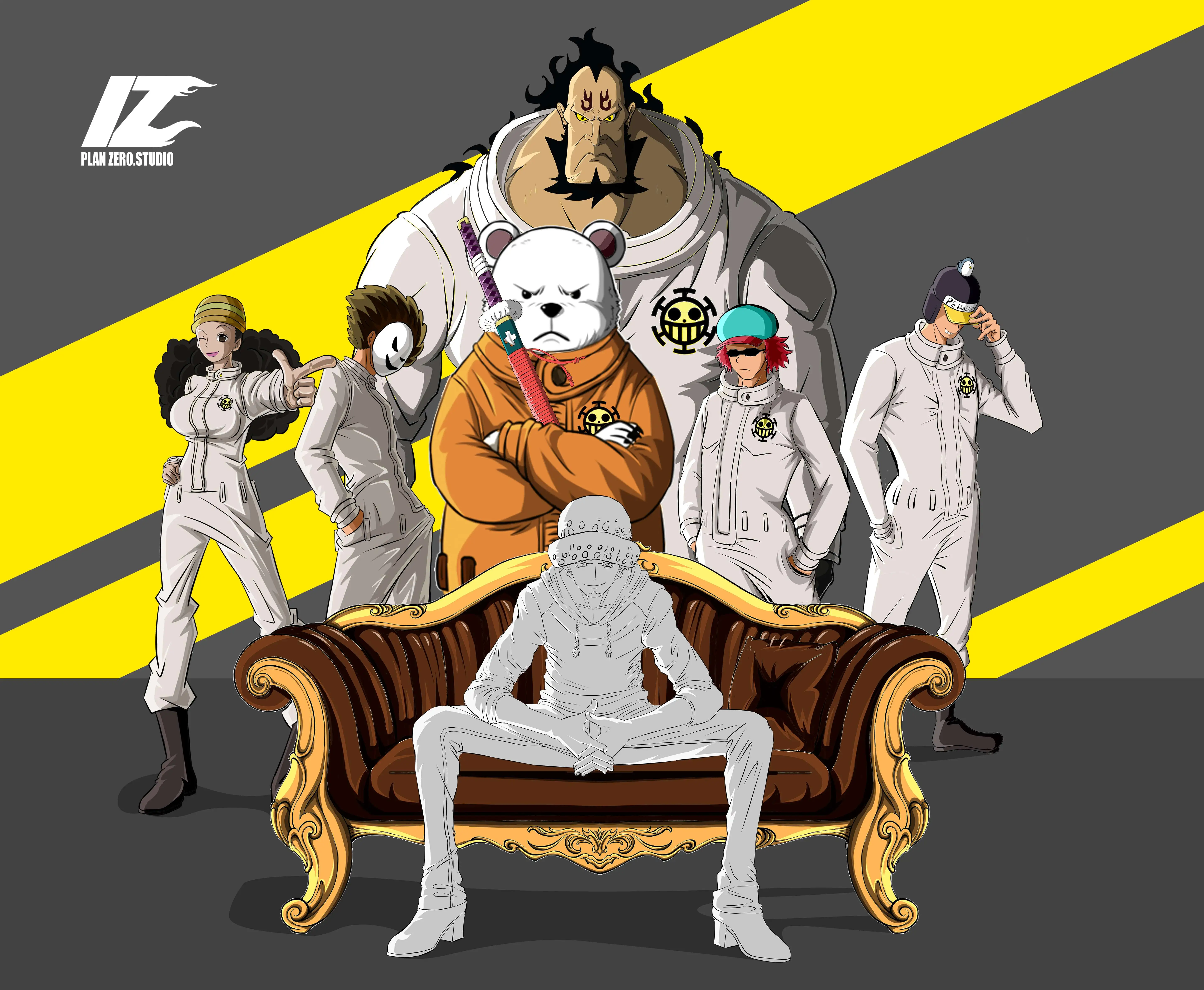 【Pre-sale】POP Scale Sitting Law-One Piece-PZ Studio