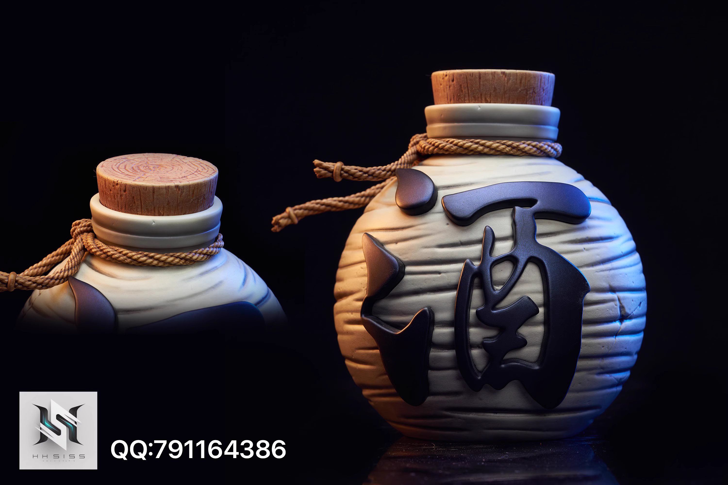 【In stock】1/8 Scale Wine Pot Zoro-One piece-HS Studio