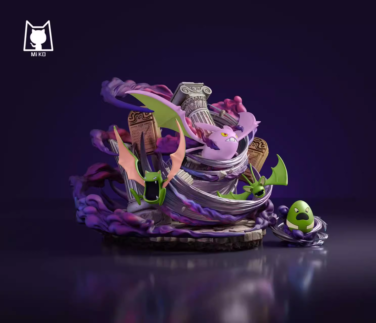 【Pre-sale】1/20 Scale Crobat Evolution Combination-Pokemon-MiKo Studio