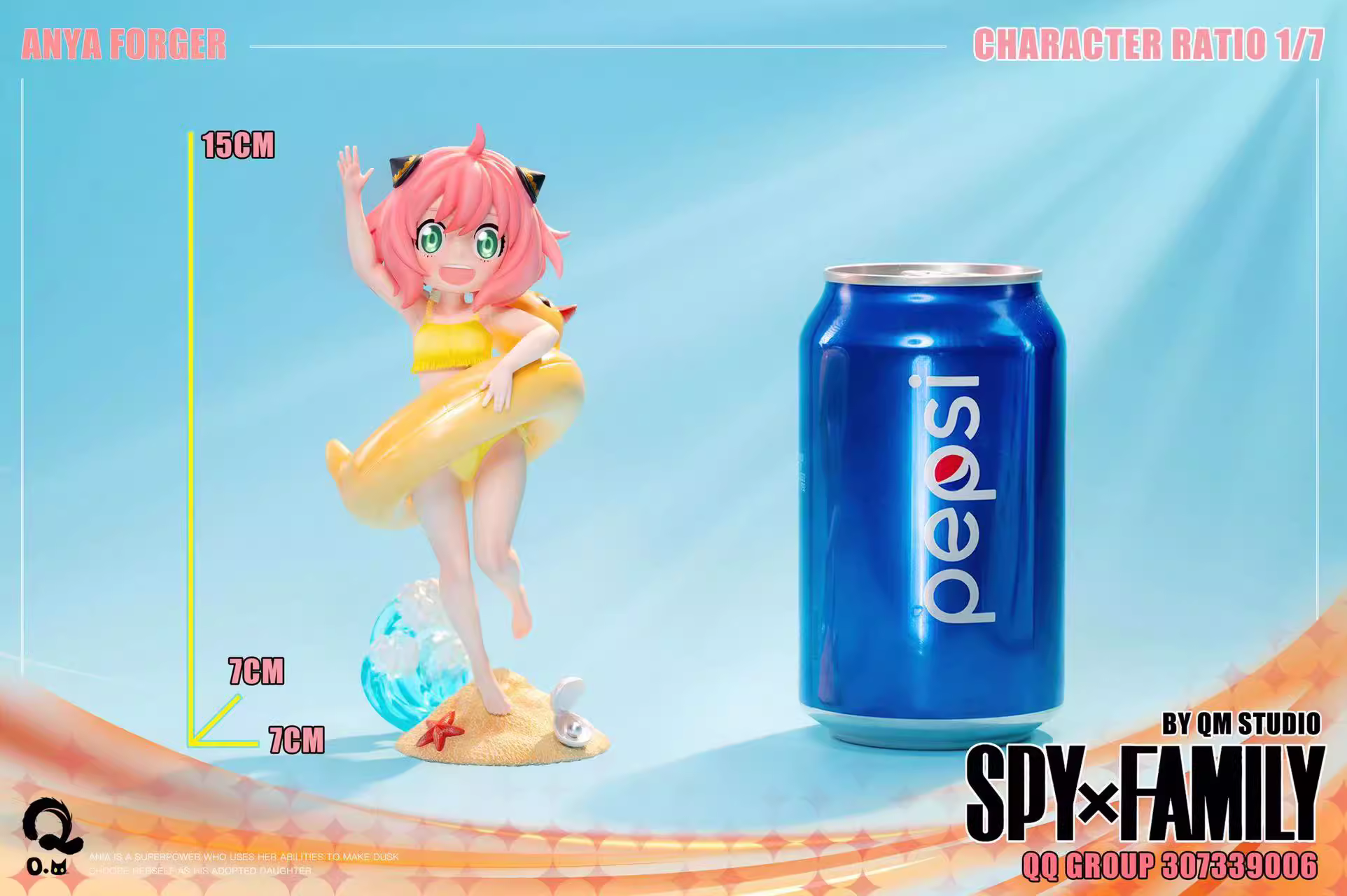 【Pre-sale】1/7 Scale Swimming Suit Anya-QM Studio