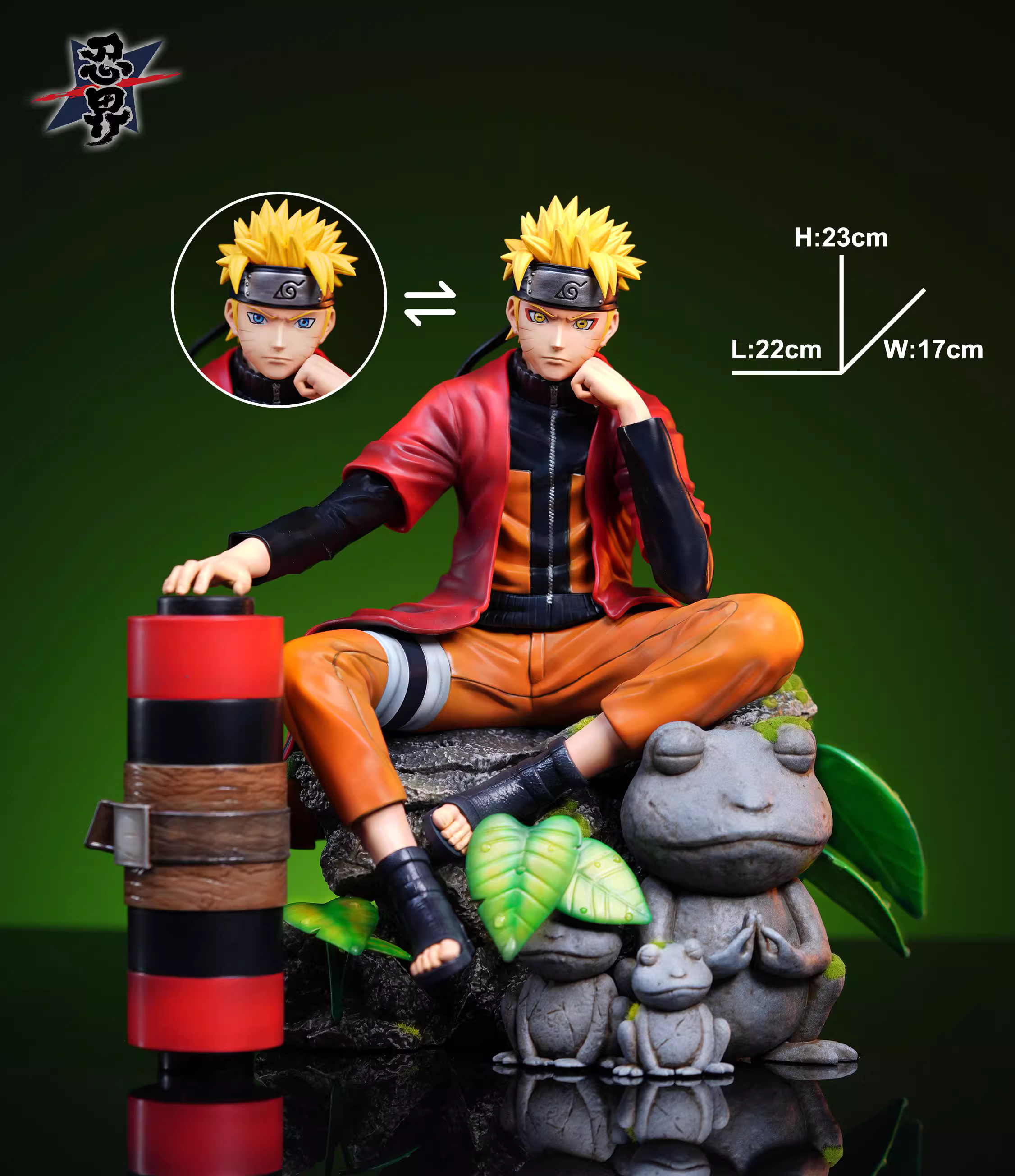 【Pre-sale】1/6 Scale Naruto Sage Mode-RenJie Studio