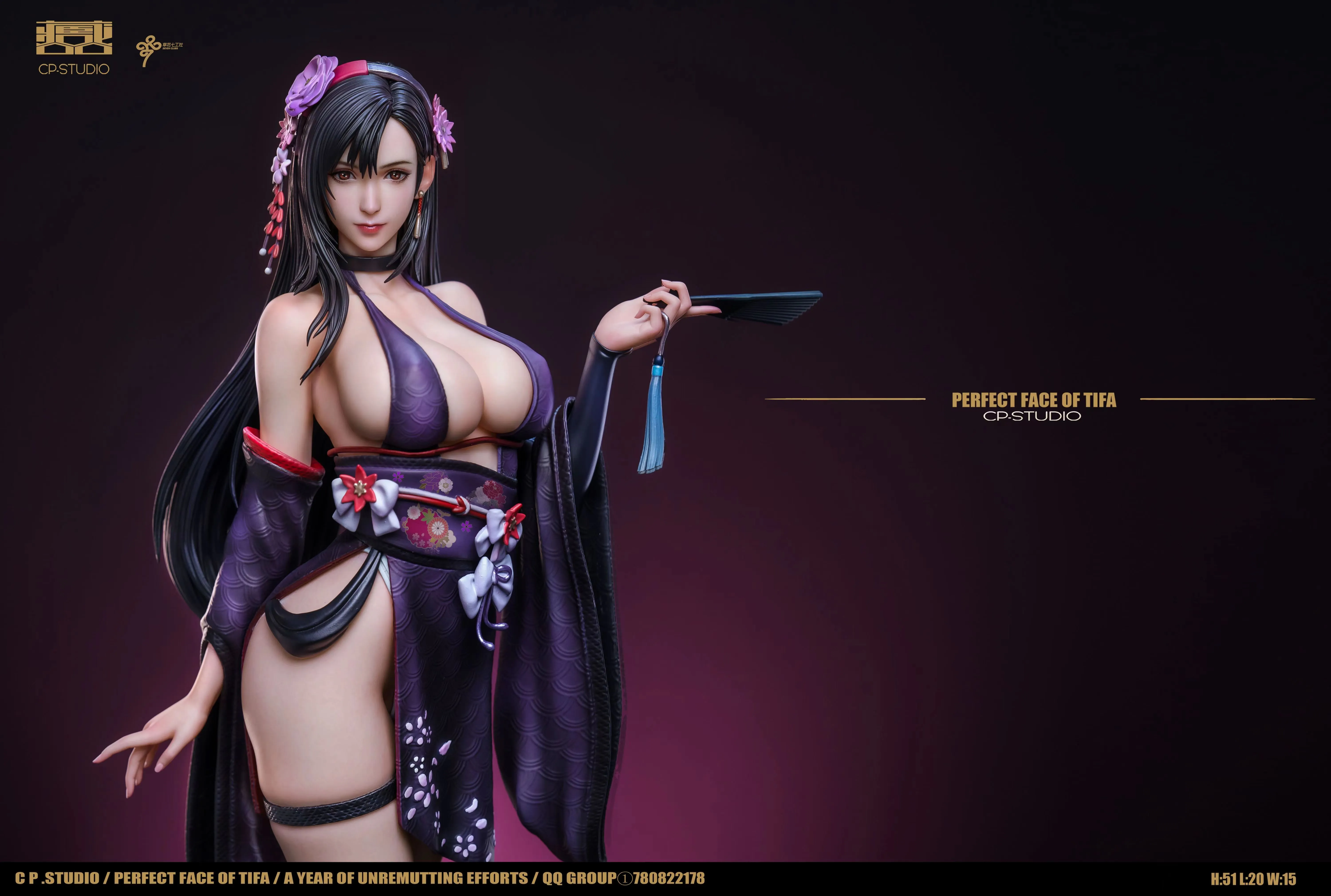 【Last one】1/4 Scale Kimono Tifa Lockhart-Final Fantasy-CangPin Studio