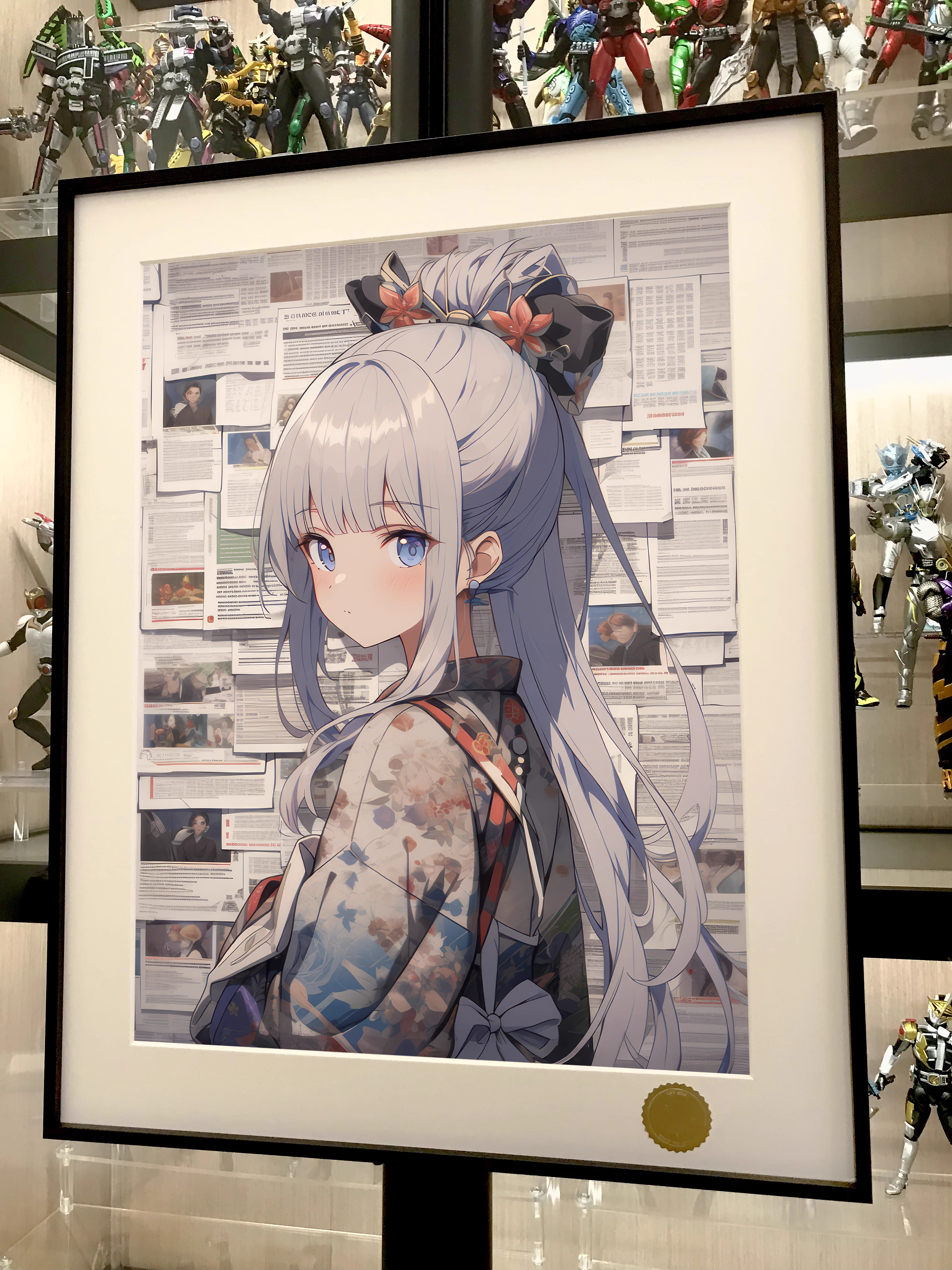 【Pre-sale】Decorative Painting of Kamisato Ayaka-Genshin Impact-XingKong Studio